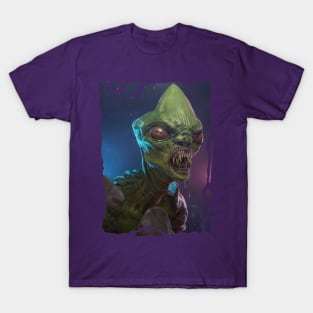 Green creature in shell T-Shirt